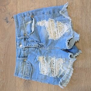 🌞 Mossimo Women's Sz 2/26 Denim Cut-off Shorts